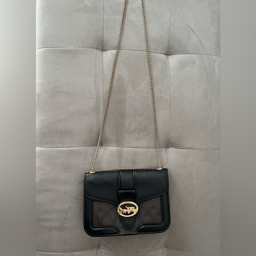 Coach chain crossbody bag